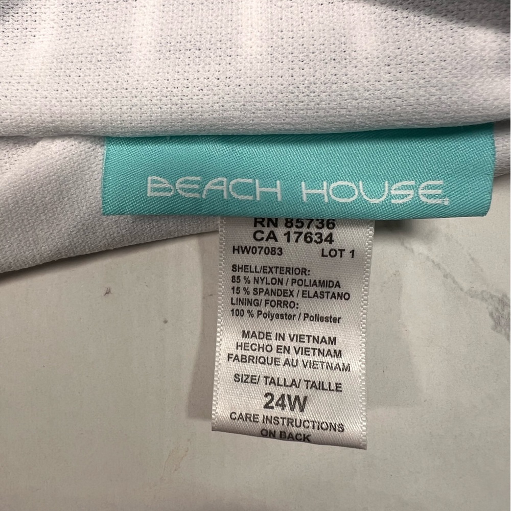EUC Beach House Ship Shape Bandeau Tankini - Picture 11 of 11